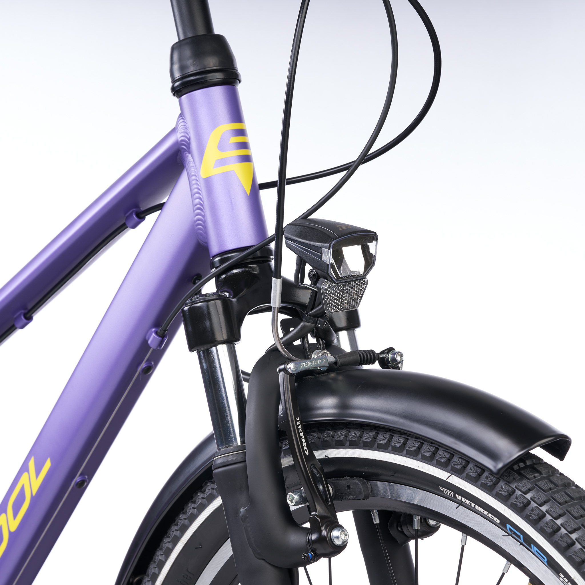 S'COOL troX pro 24-K7 Kinderfahrräder (lila) 3